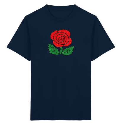 Kritzel-Rose Kinder T-Shirt - Kinder Bio T-Shirt