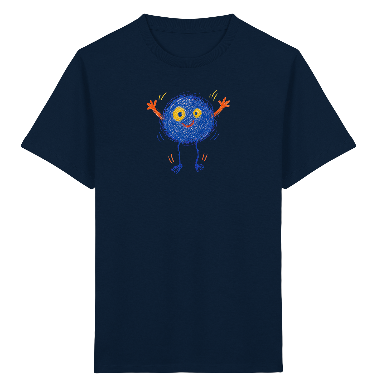 Hüpfkugel Kritzelmonster Kinder T-Shirt - Kinder Bio T-Shirt