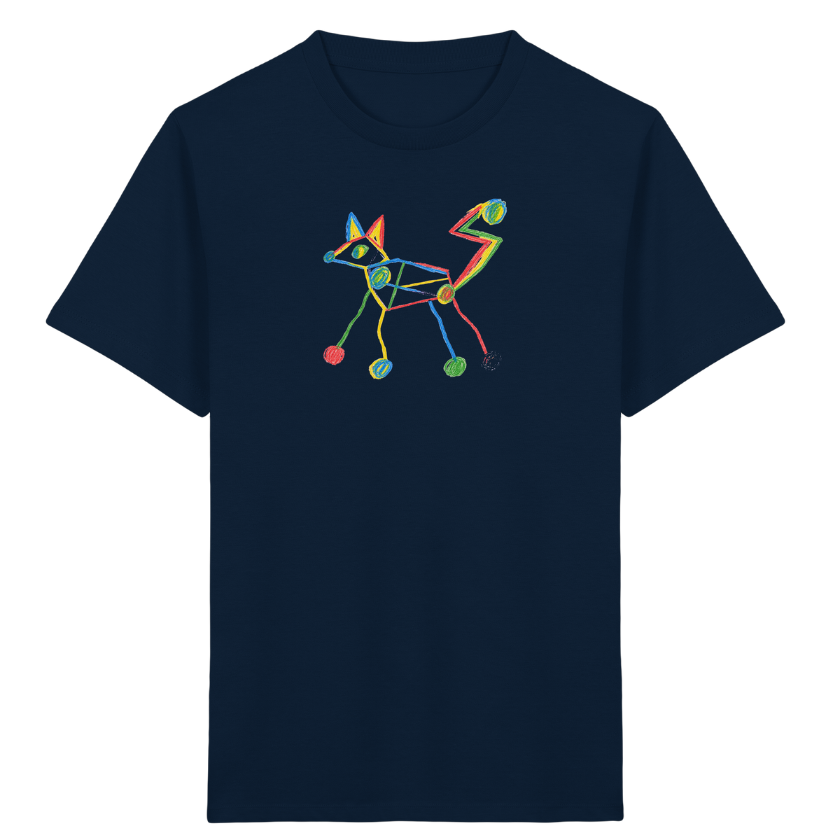 Farbpunkt-Fuchs Kinder Shirt - Kinder Bio T-Shirt