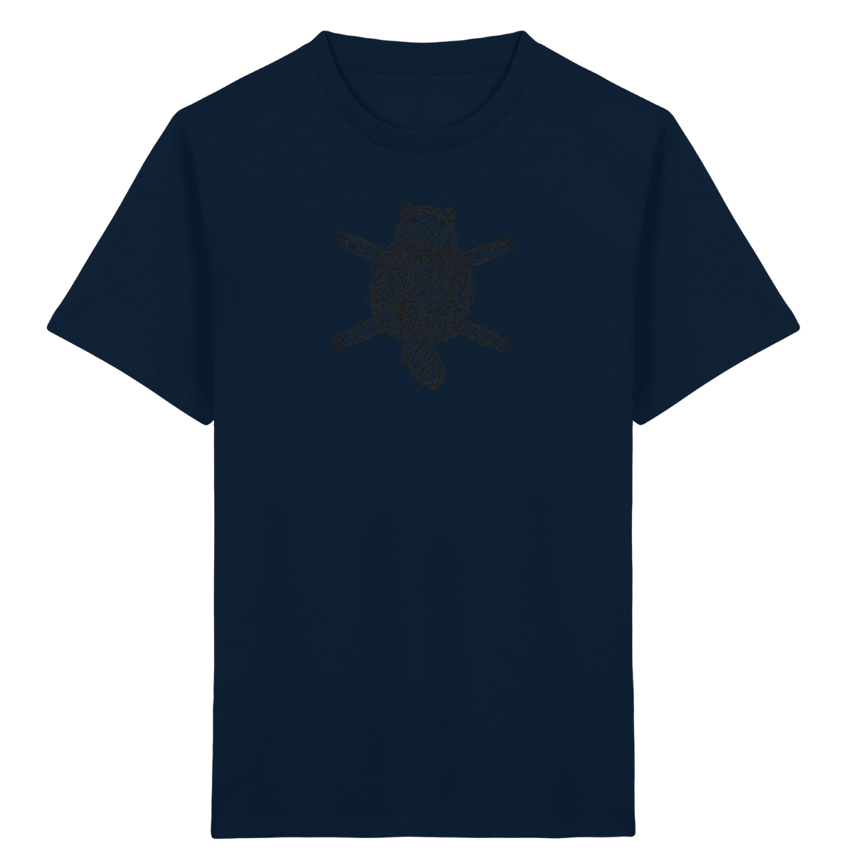 Murmeltier von oben - Kinder Bio T-Shirt