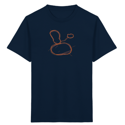 Kastanienbraune Formenfamilie Shirt - Kinder Bio T-Shirt