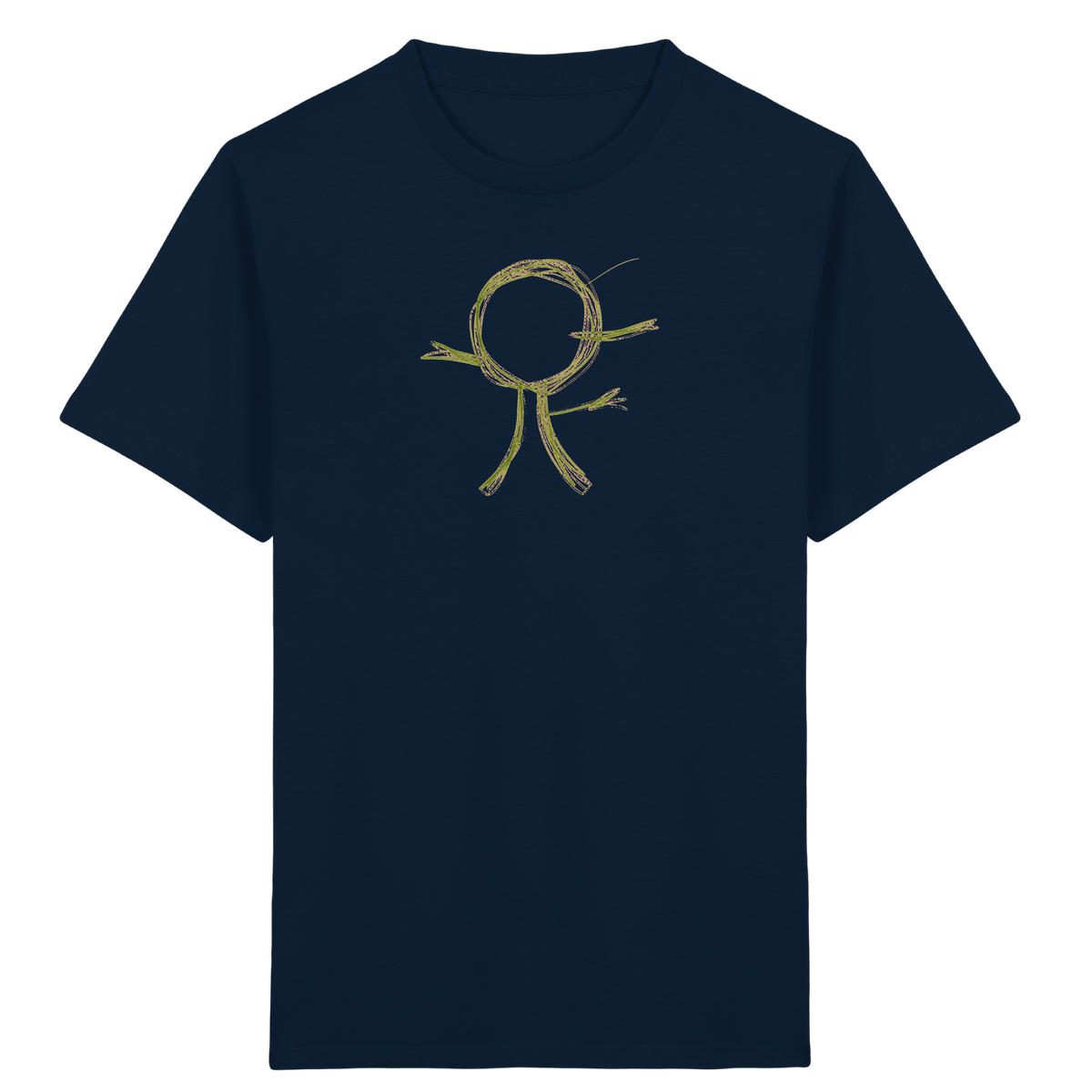 Apfelgrüner Wackelbaum für Kinder - Kinder Bio T-Shirt