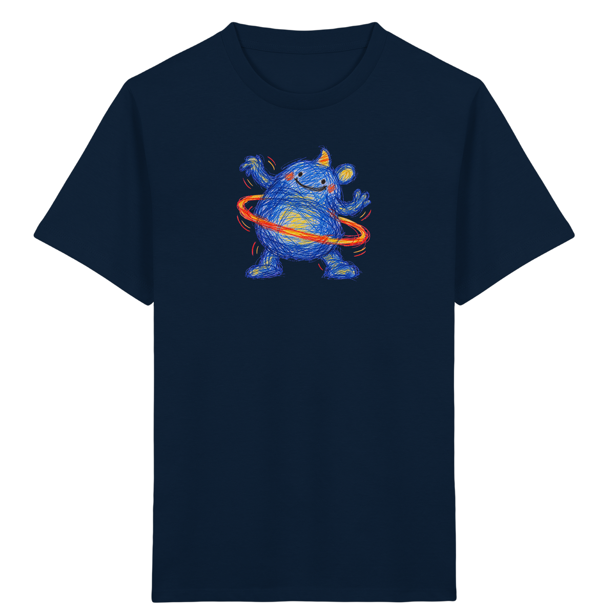 Reifenwirbler Kritzelmonster Shirt - Kinder Bio T-Shirt