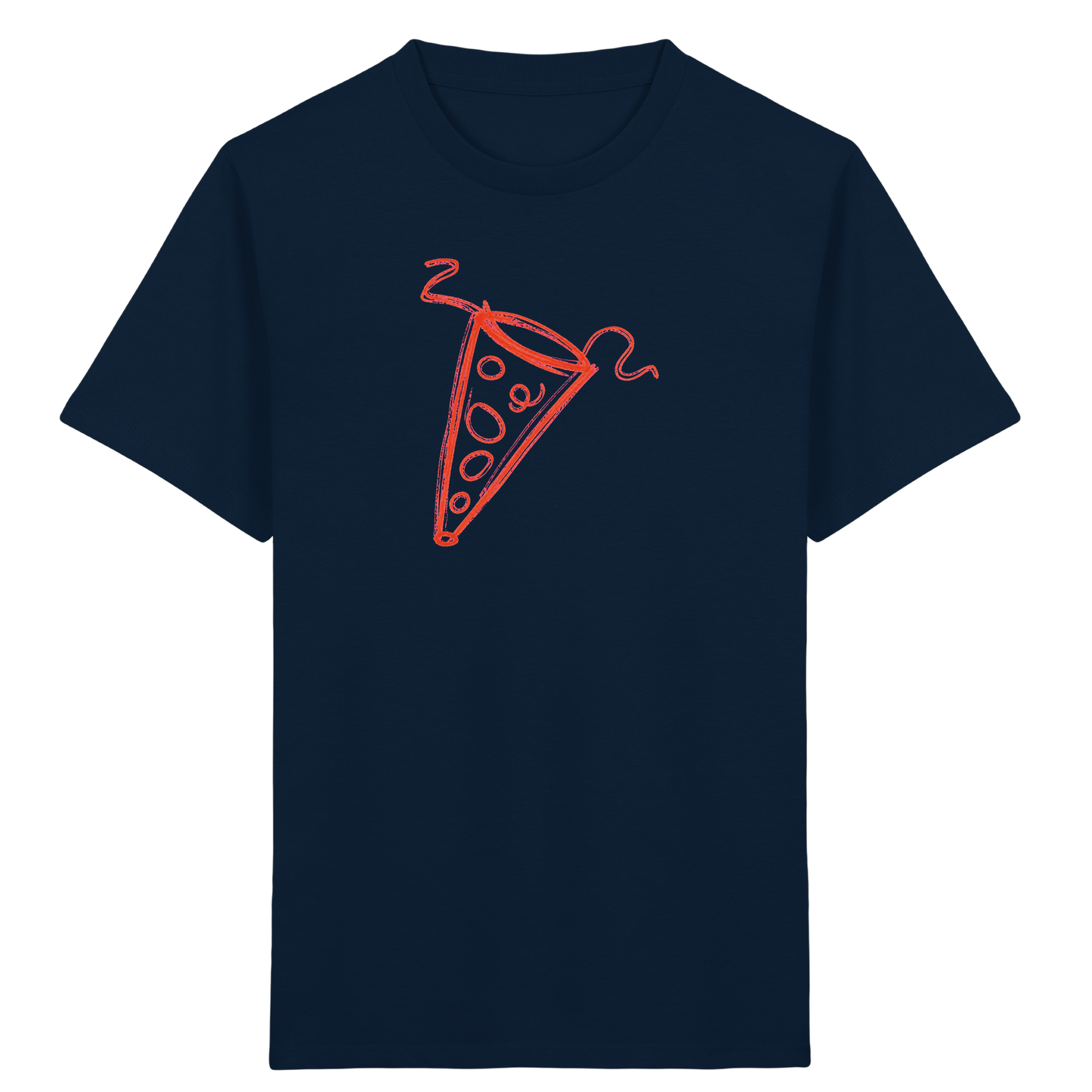 Orange Kringel Schultüte Shirt - Kinder Bio T-Shirt