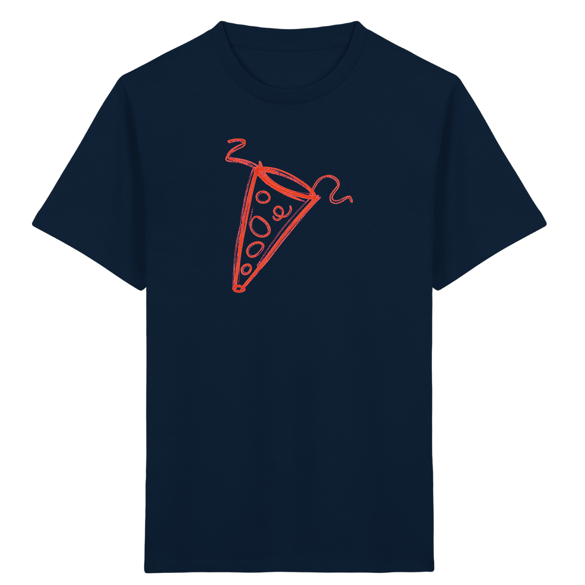 Orange Kringel Schultüte Shirt - Kinder Bio T-Shirt