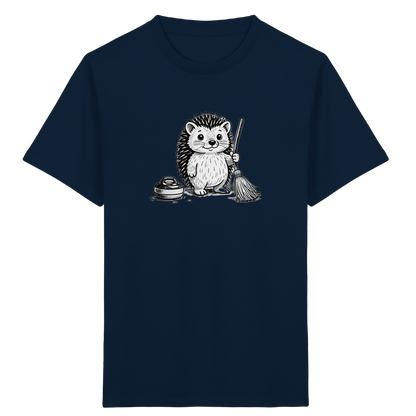 Igel beim Curling: Kinder T-Shirt - Kinder Bio T-Shirt