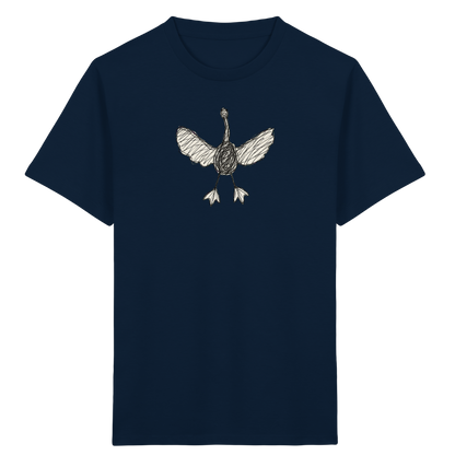 Gans landet von oben - Kinder Bio T-Shirt