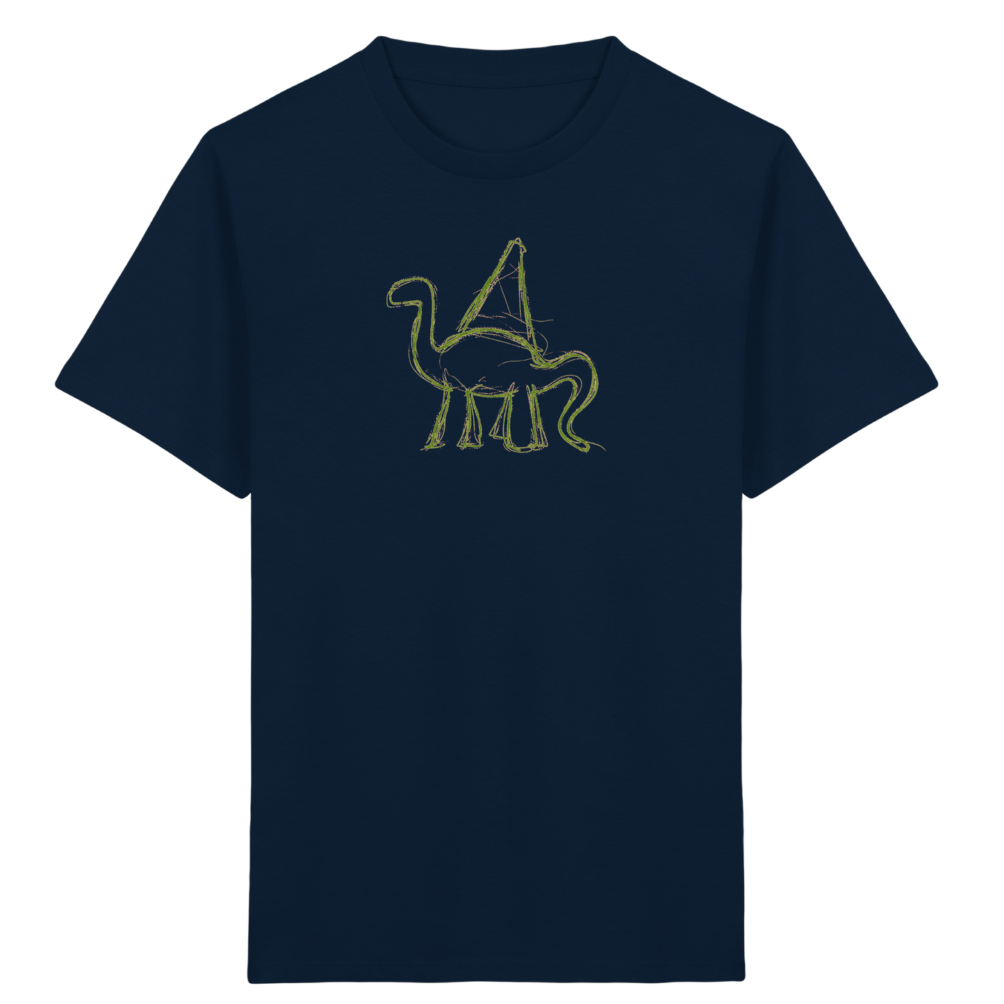 Krakeldino mit Schultüte - Kinder Bio T-Shirt