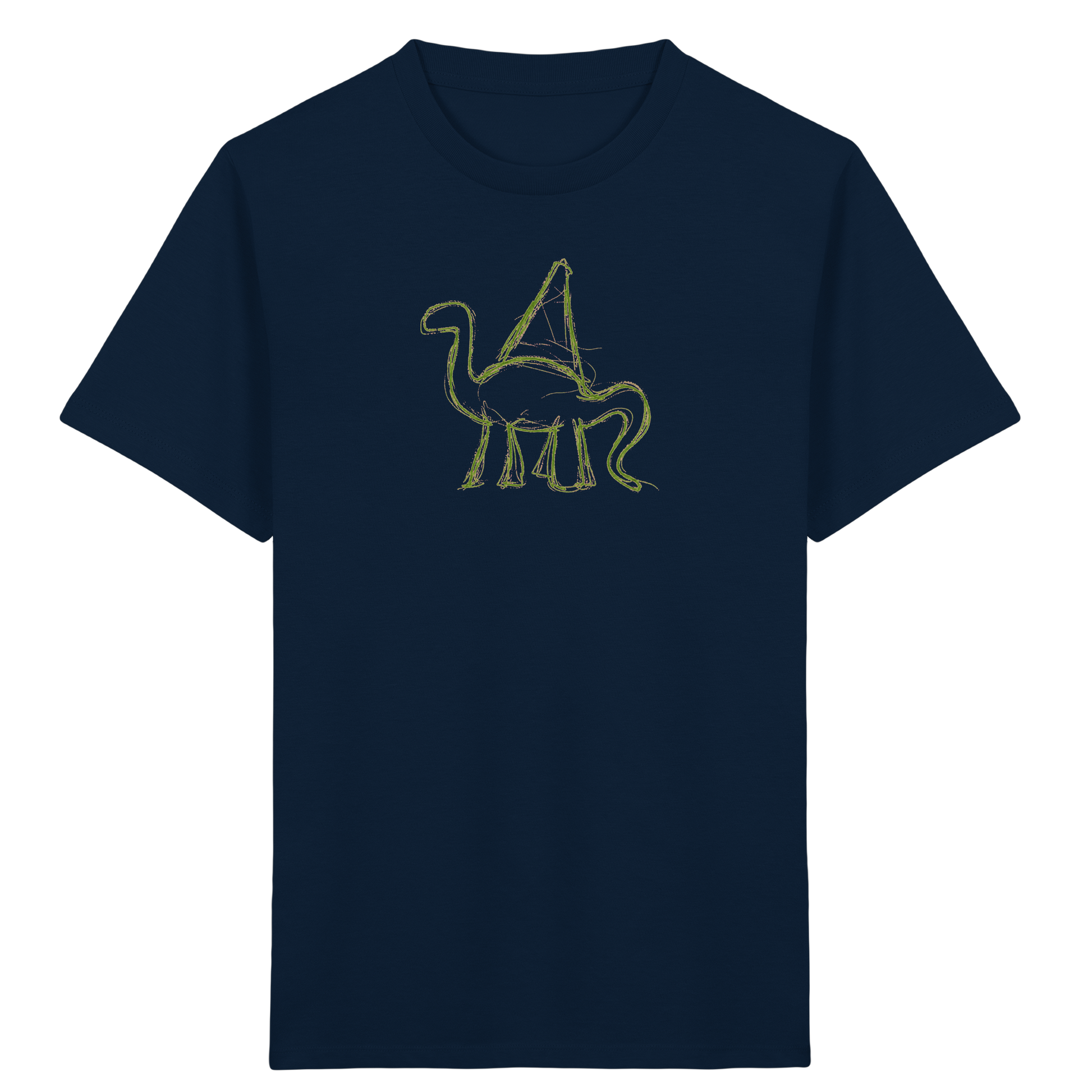 Krakeldino mit Schultüte - Kinder Bio T-Shirt