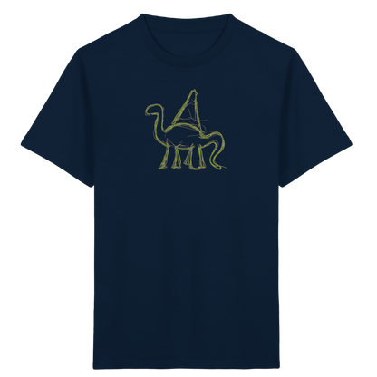 Krakeldino mit Schultüte - Kinder Bio T-Shirt