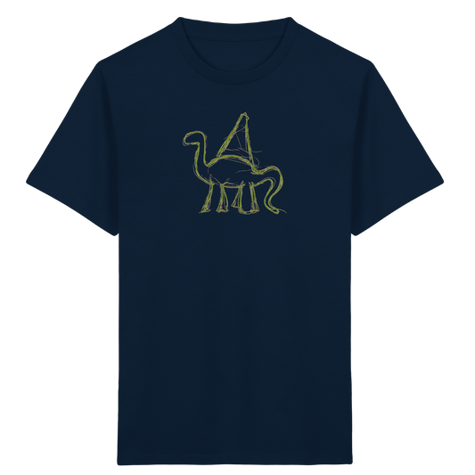 Krakeldino mit Schultüte - Kinder Bio T-Shirt