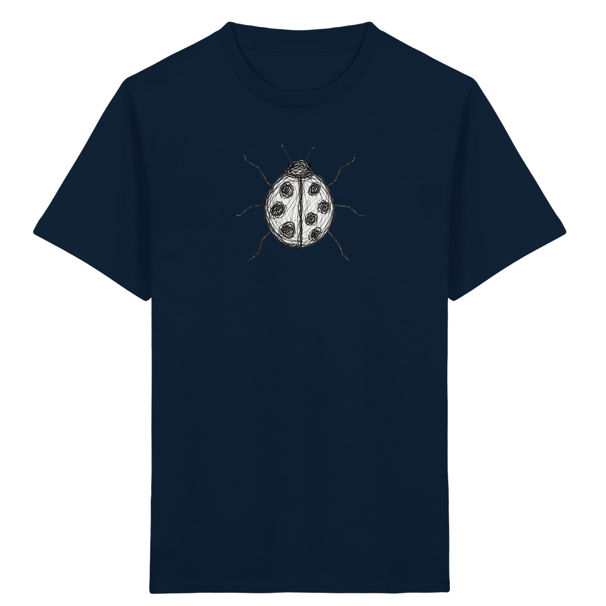 Marienkäfer von oben - Kinder Bio T-Shirt