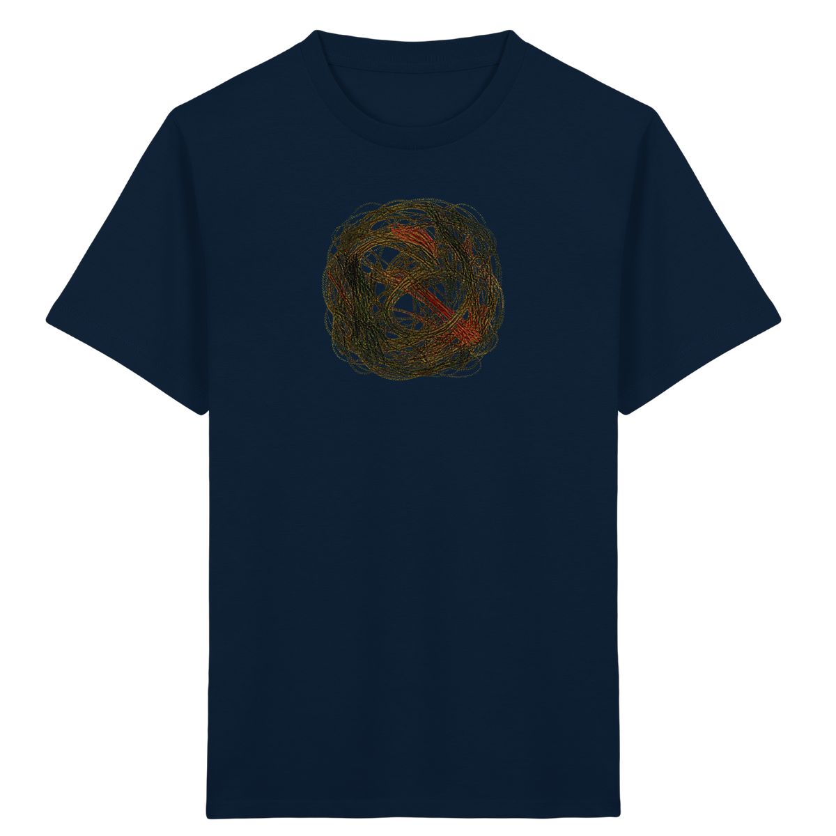 Wildes Kreide Knäuel Natur T-Shirt - Kinder Bio T-Shirt