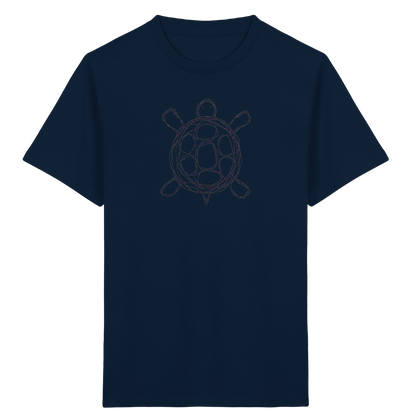 Schildkröte von oben - Kinder Bio T-Shirt