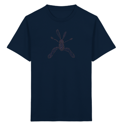 Hase von oben - Kinder Bio T-Shirt