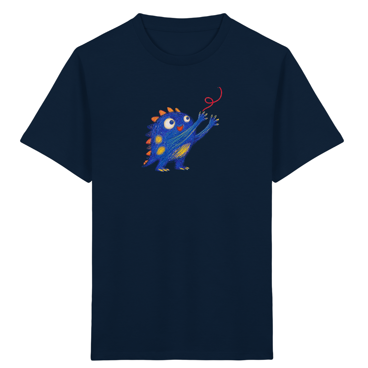 Fadenfänger Monster Kinder T-Shirt - Kinder Bio T-Shirt