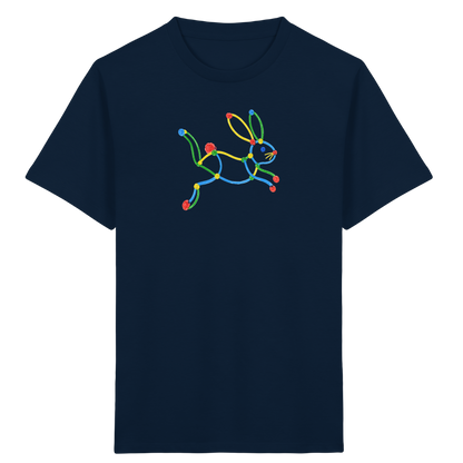 Farbpunkt Hase Kinder Shirt - Kinder Bio T-Shirt
