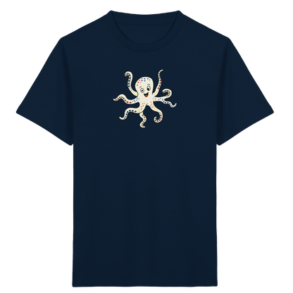 Fröhliches Kraken T-Shirt für Kinder - Kinder Bio T-Shirt