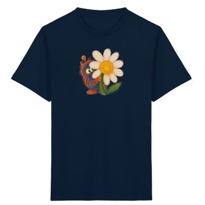 Gänseblümchen Monster Kinder T-Shirt - Kinder Bio T-Shirt