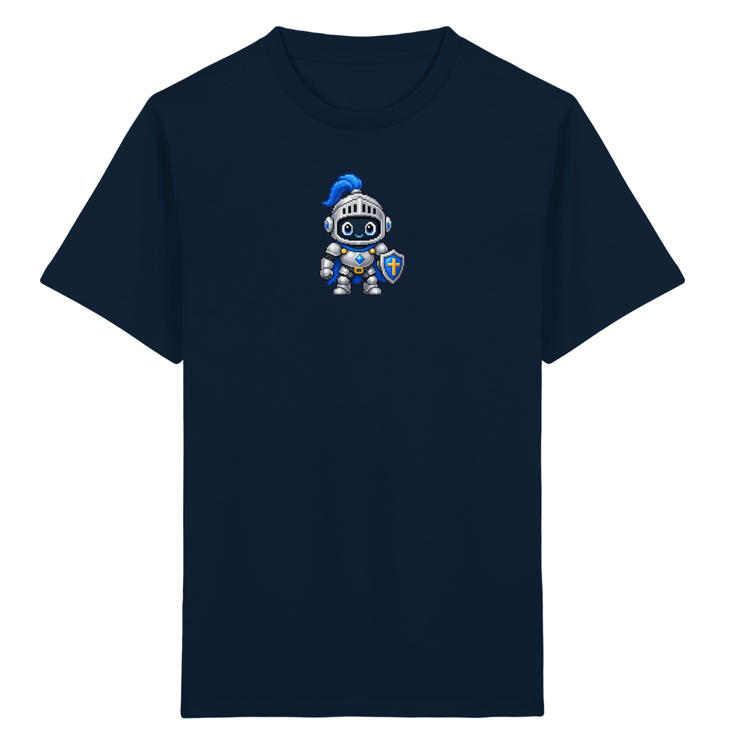 Pixel Ritter T-Shirt: Held im Spiel - Kinder T-Shirt