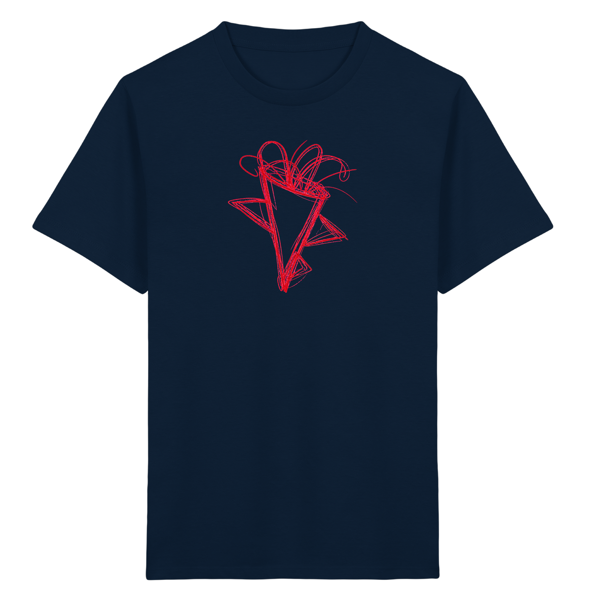 Tomatenrote Wackel-Schultüte - Kinder Bio T-Shirt