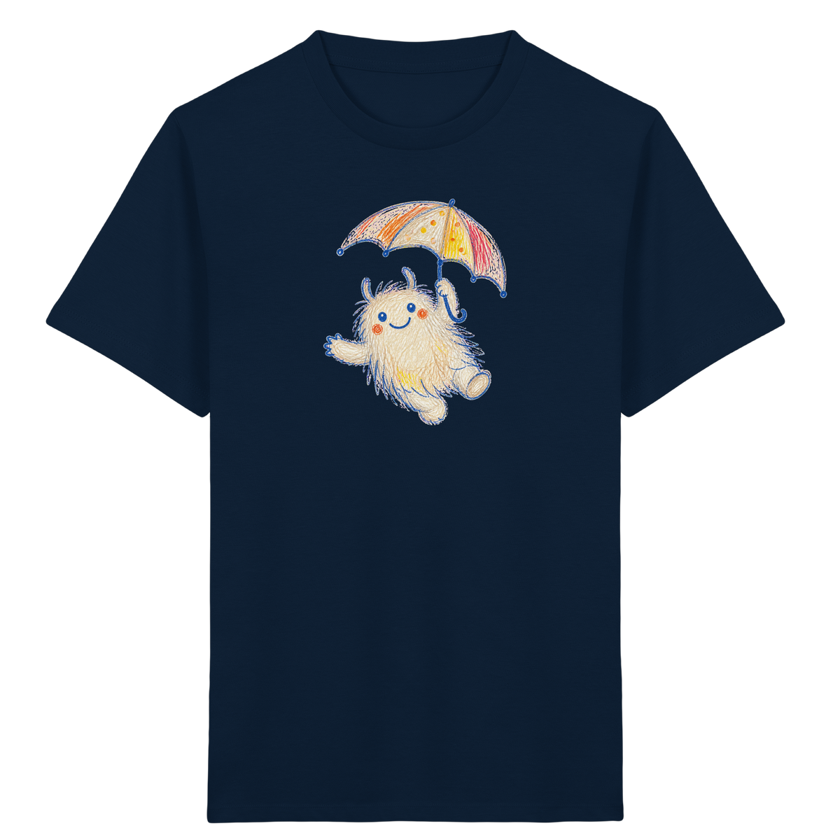 Schirmflieger Monster Kinder T-Shirt - Kinder Bio T-Shirt