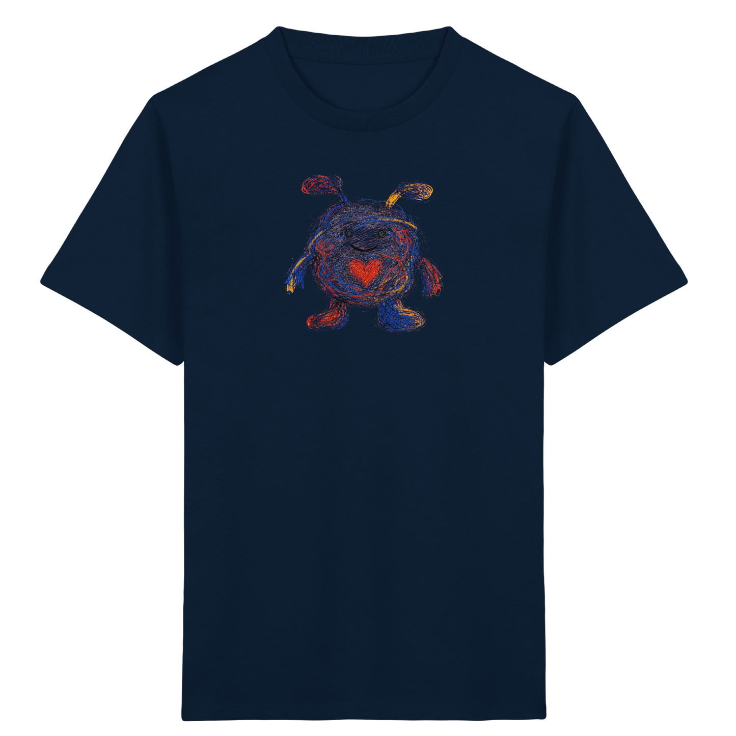 Herzknäuel Monster Kinder T-Shirt - Kinder Bio T-Shirt