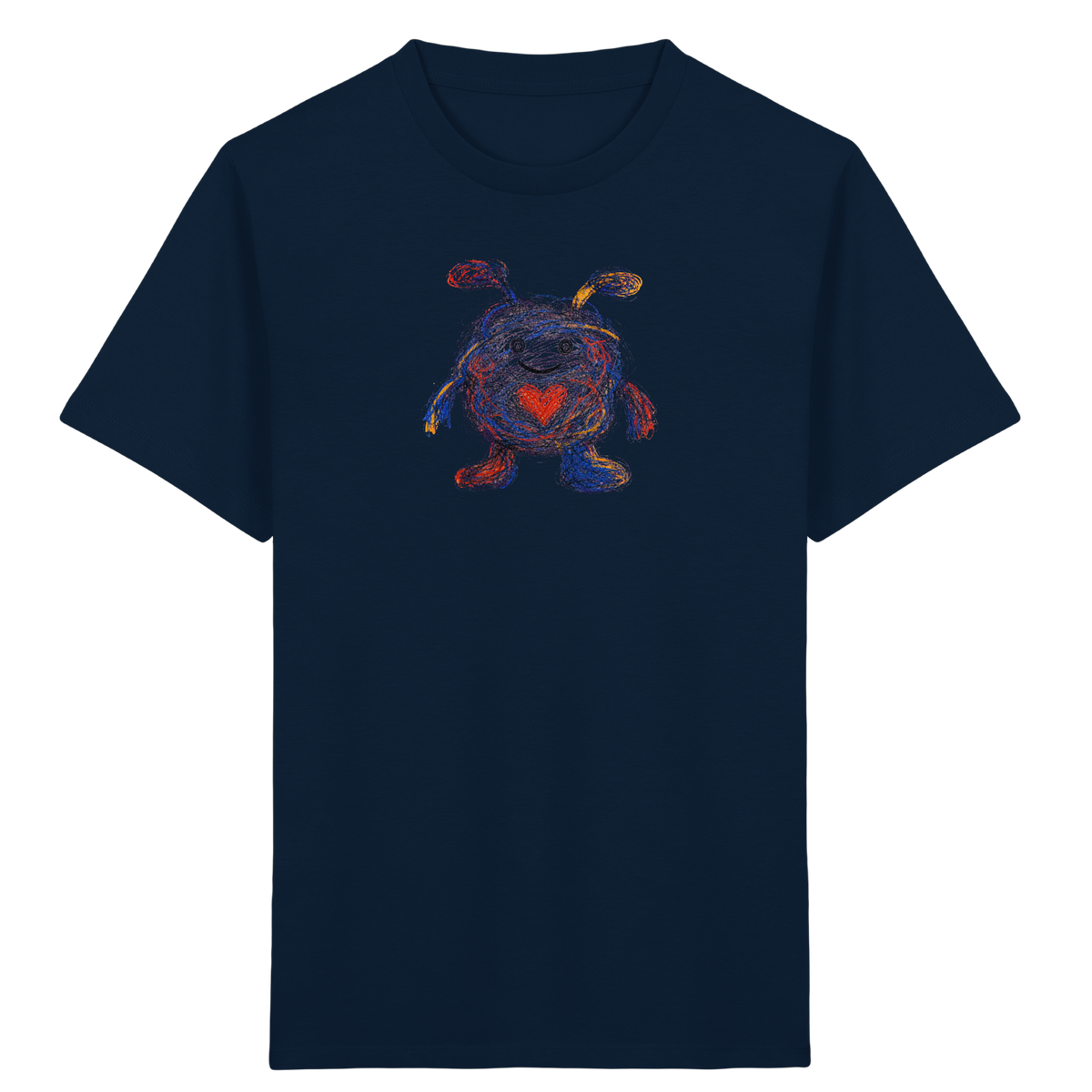 Herzknäuel Monster Kinder T-Shirt - Kinder Bio T-Shirt