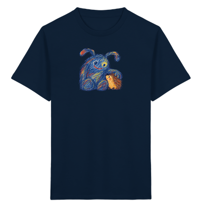 Igelkumpel Monster Freundschaft - Kinder Bio T-Shirt