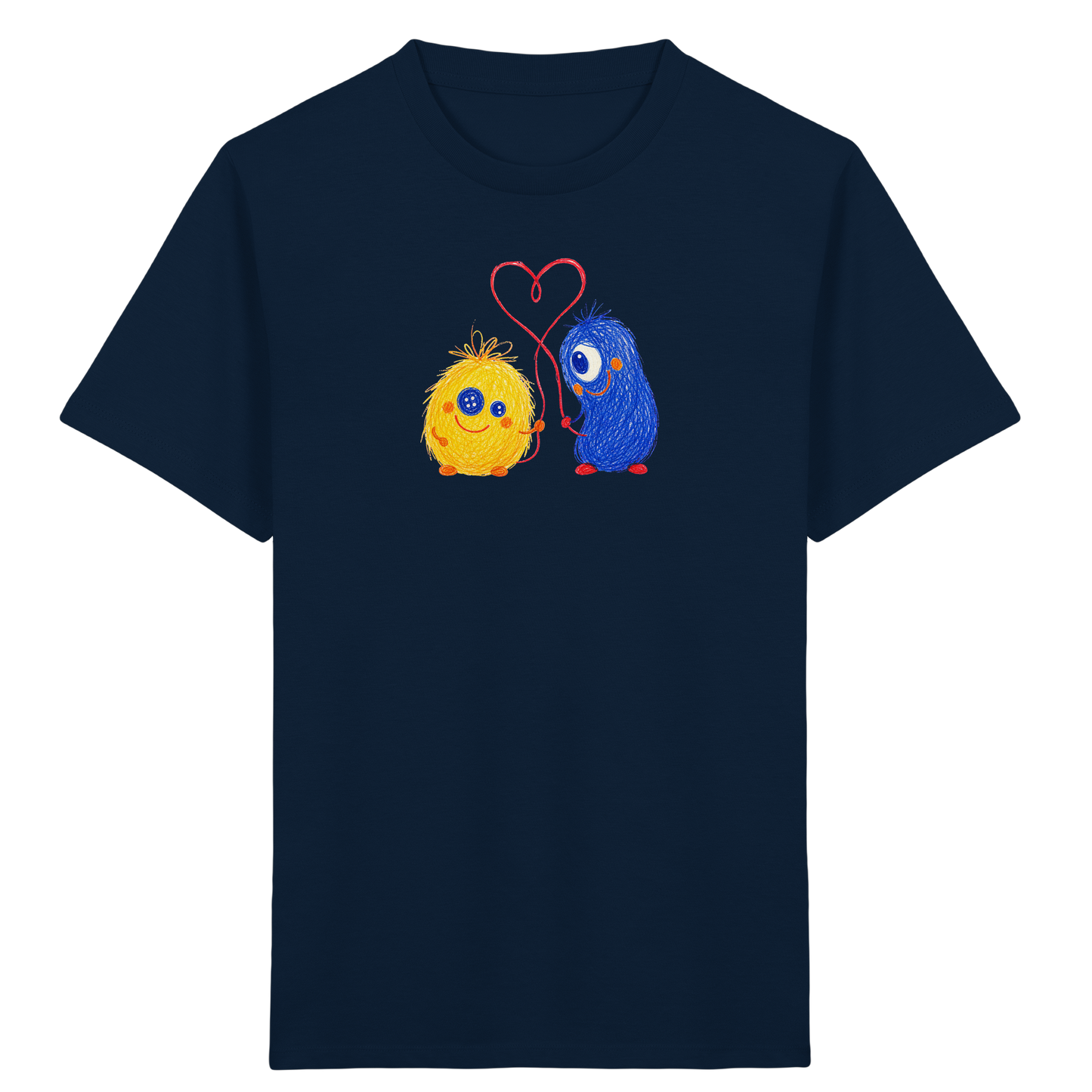 Freundschaftsfaden Monster T-Shirt - Kinder Bio T-Shirt