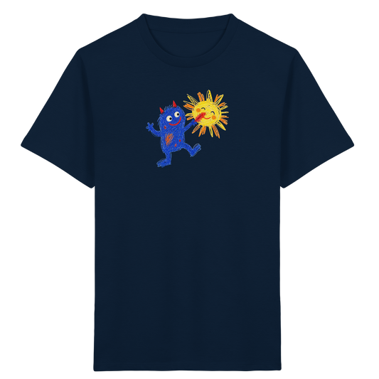 Sonnenkitzler Monster Kinder Shirt - Kinder Bio T-Shirt