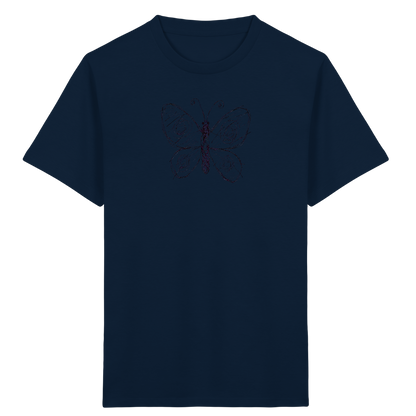 Schmetterling von oben - Kinder Bio T-Shirt