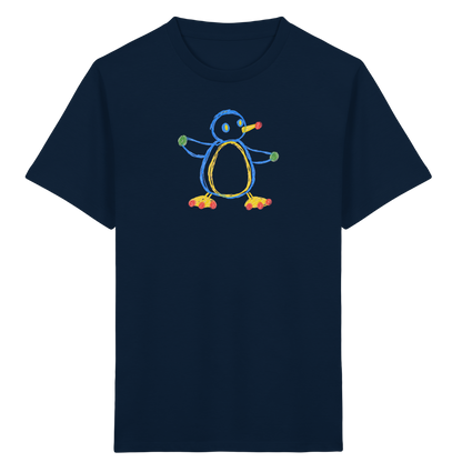 Farbpunkt Pinguin Kinder Shirt - Kinder Bio T-Shirt