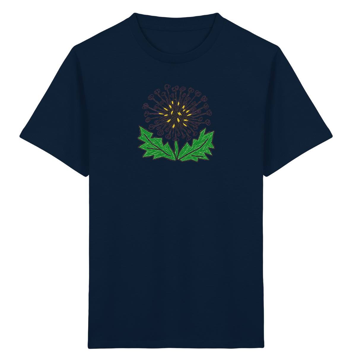 Kritzel Löwenzahn Kinder Shirt - Kinder Bio T-Shirt