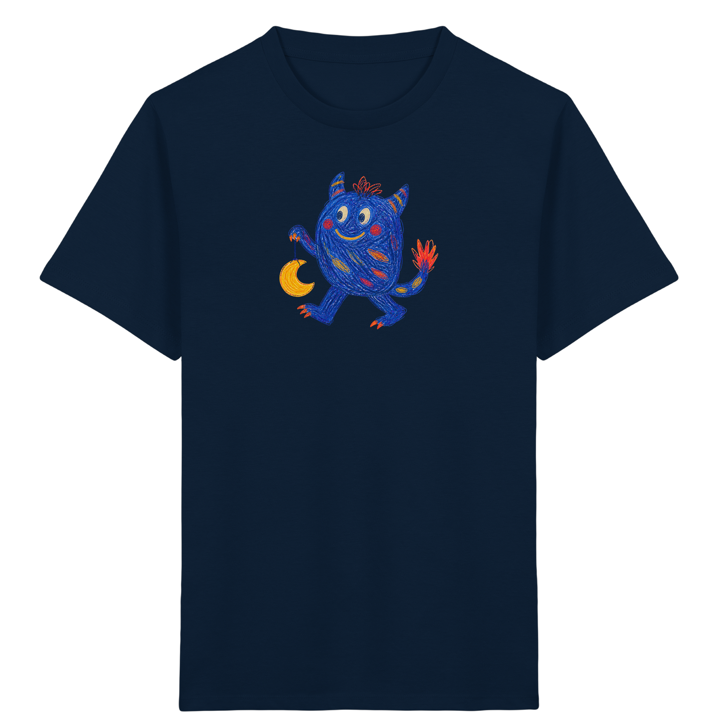 Mondlaterne Monster Kinder T-Shirt - Kinder Bio T-Shirt