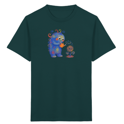 Kringelblume Monster Kinder T-Shirt - Kinder Bio T-Shirt