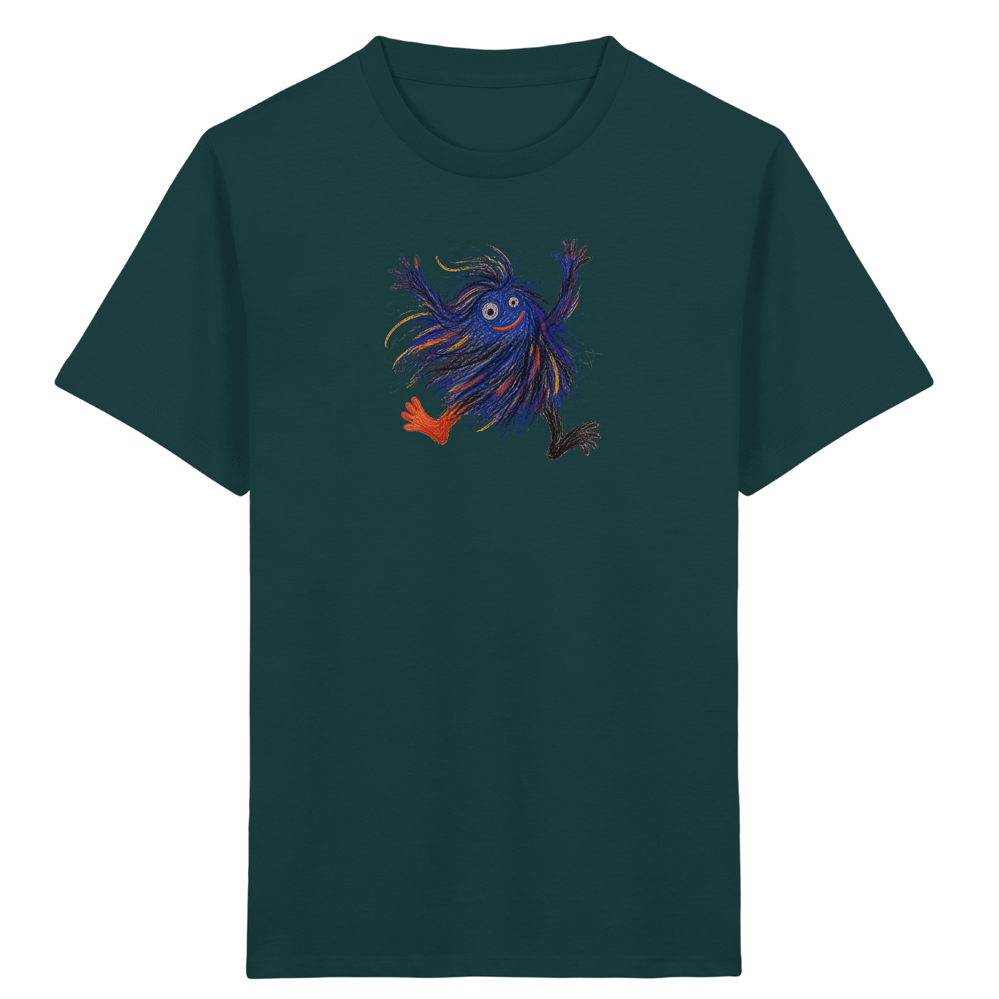 Wackelwuschel tanzt fröhlich - Kinder Bio T-Shirt