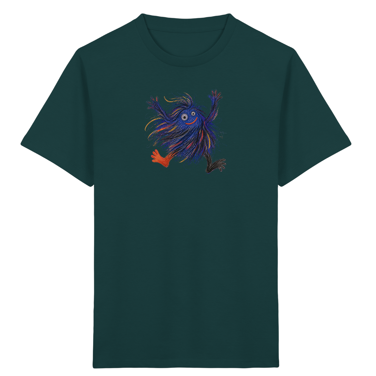 Wackelwuschel tanzt fröhlich - Kinder Bio T-Shirt