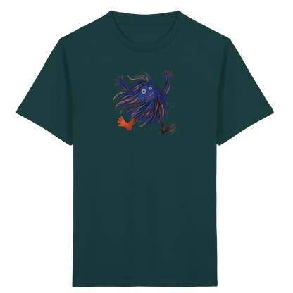 Wackelwuschel tanzt fröhlich - Kinder Bio T-Shirt