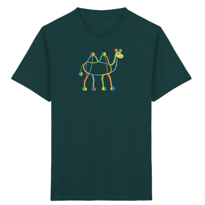 Farbpunkt Kamel Kinder Shirt - Kinder Bio T-Shirt