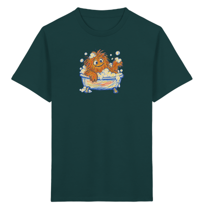 Badewannenzottel im Schaumbad - Kinder Bio T-Shirt