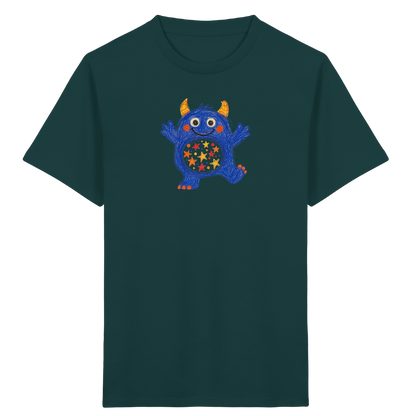 Funkelbauch Kritzelmonster Shirt - Kinder Bio T-Shirt