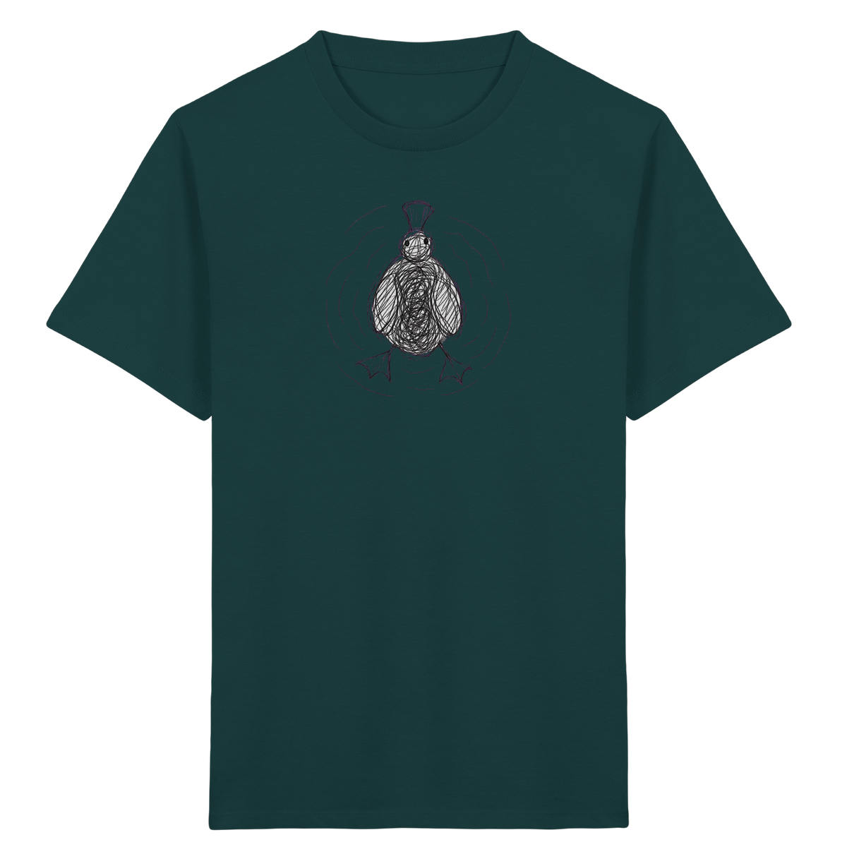 Ente von oben - Kinder Bio T-Shirt
