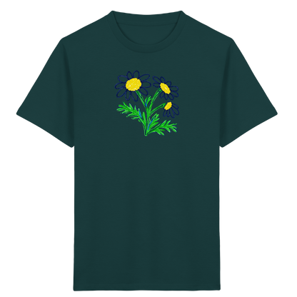 Kritzel-Kamille Kinder T-Shirt - Kinder Bio T-Shirt