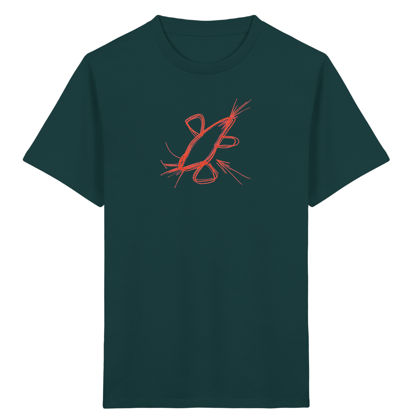 Kupferne Wackelrakete für Kinder - Kinder Bio T-Shirt