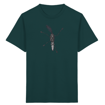 Pferd von oben gezeichnet - Kinder Bio T-Shirt