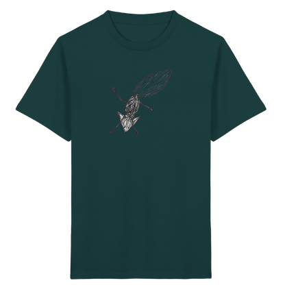 Fuchs von oben gezeichnet - Kinder Bio T-Shirt