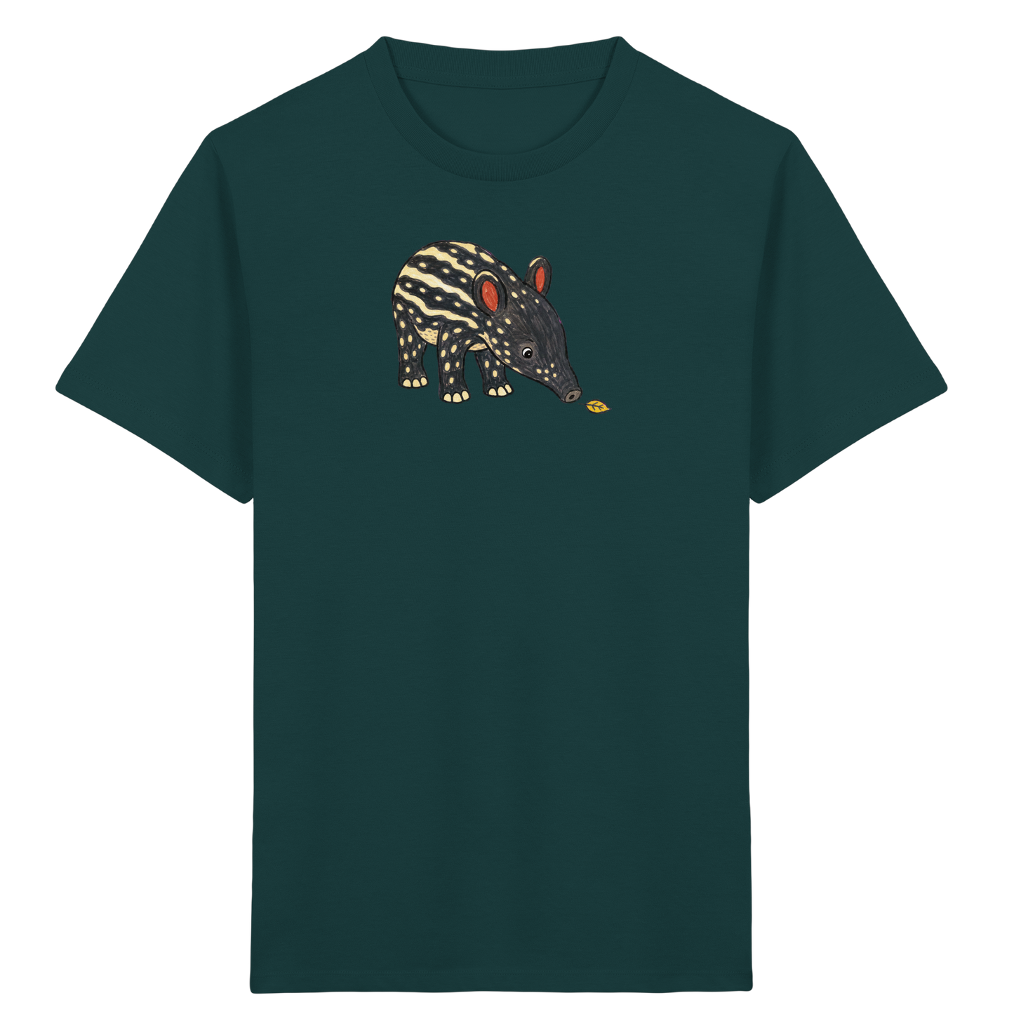 Niedliches Tapir T-Shirt fuer Kinder - Kinder Bio T-Shirt