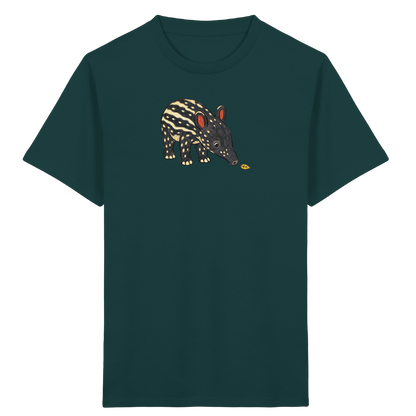 Niedliches Tapir T-Shirt fuer Kinder - Kinder Bio T-Shirt