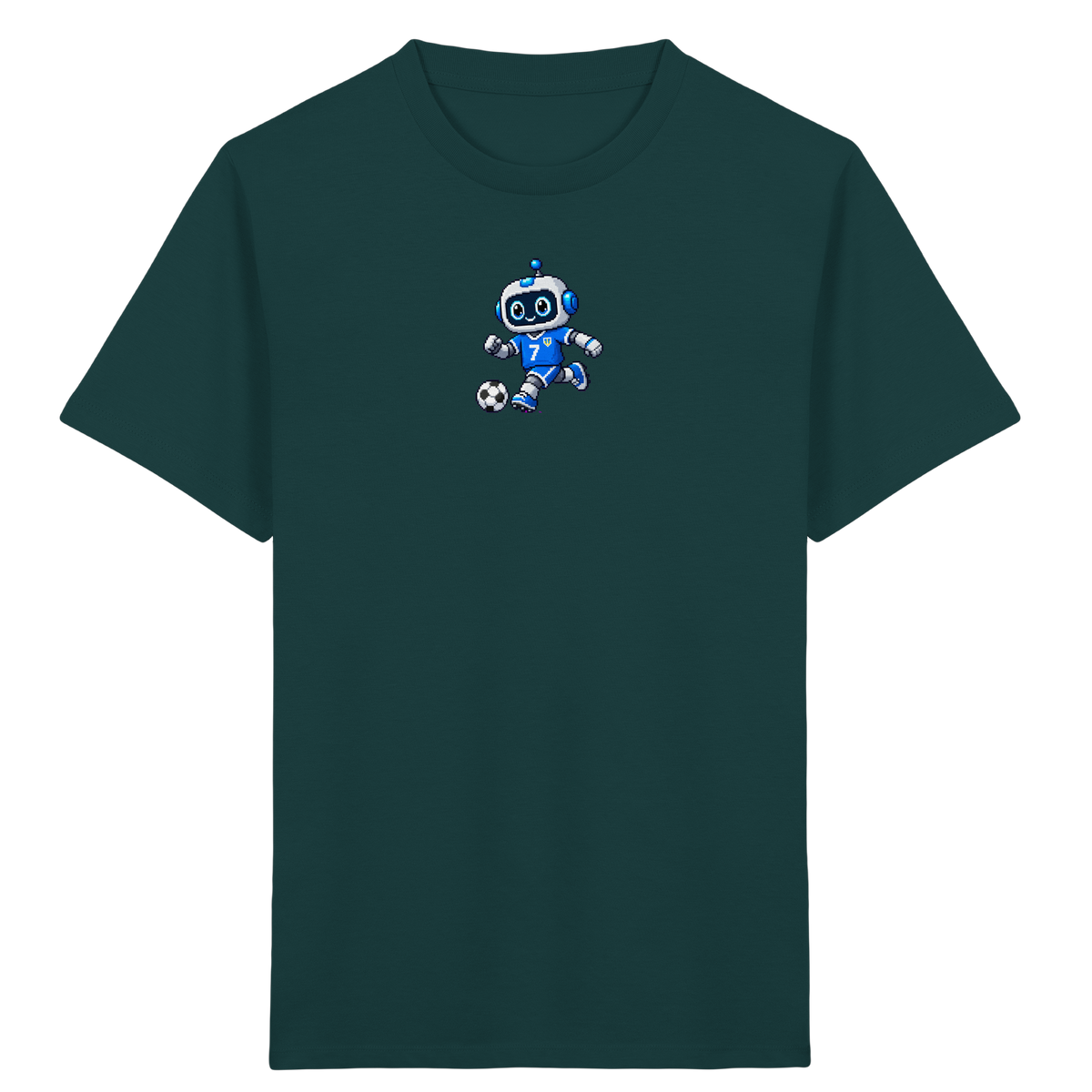 Pixel-Roboter: Retro-Shirt für kleine Technikfans - Kinder T-Shirt